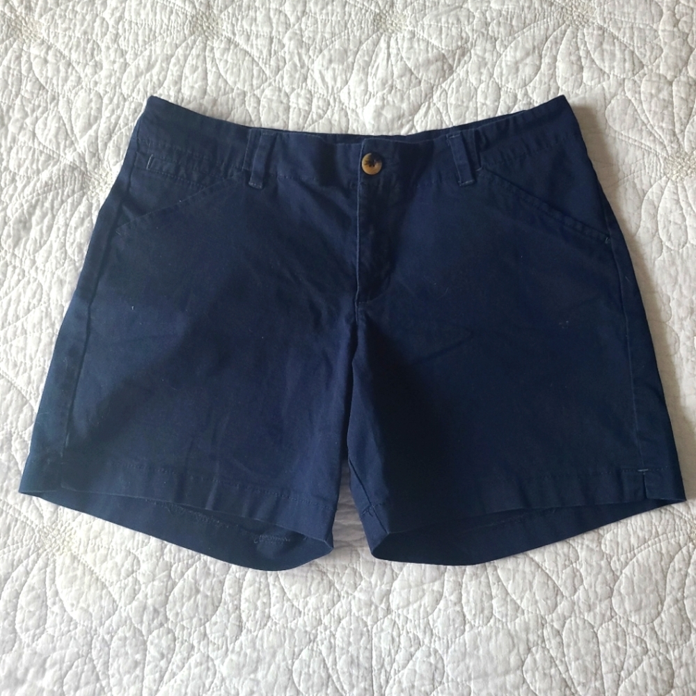 Lee Mid Rise Navy Blue Short